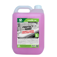 SABONETE CREMOSO PEROLIZADO PROTECT HAND FLORAL ECONOMIC 5LTS