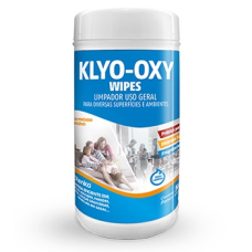 LIMPADOR PERÓXIDO DE HIDROGÊNIO FLORAL KLYO OXY POTE C/50 PANOS WIPES