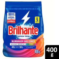 LAVA ROUPAS EM PO BRILHANTE 400G