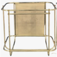 SUPORTE INOX CESTO PARA 1 FRASCO