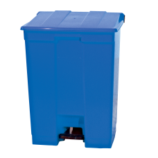 COLETOR COM PEDAL DE 30 LTS AZUL