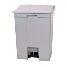 COLETOR COM PEDAL DE 30 LTS CINZA