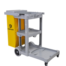 CARRO FUNCIONAL AMÉRICA COM BOLSA DE VINIL AMARELA