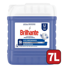 DETERGENTE LIQUIDO ALTA PERFOMANCE BRILHANTE 7 LTS