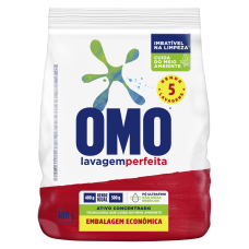 LAVA ROUPAS EM PO OMO SACHE 400G
