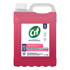 DESINFETANTE CONCENTRADO FLORAL CIF 5L