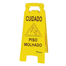 PLACA SINALIZADORA " PISO MOLHADO" PLACA SINALIZADORA " PISO MOLHADO"