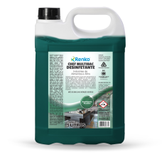 CHEF MULTIBAC DETERGENTE DESINFETANTE 5L