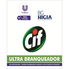 ADESIVO UNILEVER CIF ULTRA BRANQUEADOR 12X8CM