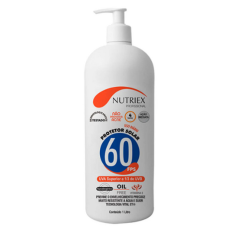 PROTETOR SOLAR FPS 60 NUTRIIEX 2LT COM BICO DOSADOR