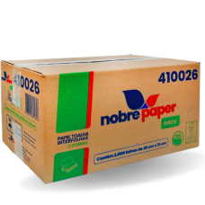 PAPEL TOALHA INTERFOLHA CELULOSE C/2000fls 20X21 EASY- 410026
