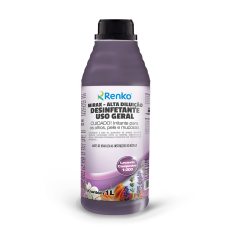 DESINFETANTE ALTA DILUIÇÃO LAVANDA CAMPESTRE MIRAX 1L