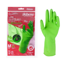 LUVA LÁTEX MULT MODERADA VERDE TAM P VABENE
