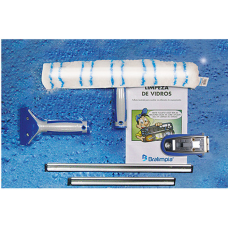 KIT LIMPA VIDRO MINI USO PROFISSIONAL KT900