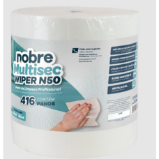 PANO MULTIUSO WIPER N50 44X25CM C/ 416 PANOS BRANCO