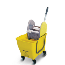 BALDE COM ESPREMEDOR 30L DOBLO AMARELO