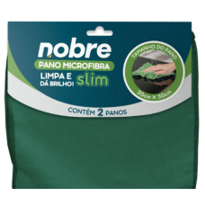 PANO MICROFIBRA 30x30 VERDE NOBRE PCT C/02 UNDS