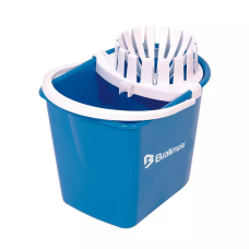 BALDE COM ESPREMEDOR MOPINHO AZUL