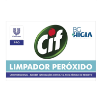ADESIVO UNILEVER CIF LIMPADOR PEROXIDO 12X8cm