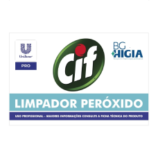 ADESIVO UNILEVER CIF LIMPADOR PEROXIDO 12X8cm