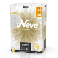 PAPEL HIGIÊNICO 32X20MT FOLHA TRIPLA NEVE PAPEL HIGIÊNICO 32X20MT FOLHA TRIPLA NEVE