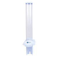 PORTA COPOS PARA ÁGUA COM BOTÃO MULTICOPO BRANCO