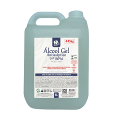 ALCOOL GEL ANTISSÉPTICO PROTECT HAND 70º 5L