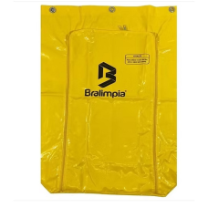 BOLSA DE VINIL AMARELA BRALIMPIA