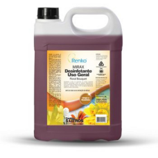 DESINFETANTE ALTA DILUIÇÃO FLORAL BOUQUET MIRAX 5L DESINFETANTE ALTA DILUIÇÃO FLORAL BOUQUET MIRAX 5L