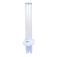 PORTA COPOS PARA ÁGUA COM BOTÃO MULTICOPO BRANCO