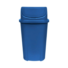 LIXEIRA C/ TAMPA BASCULANTE 60LT AZUL