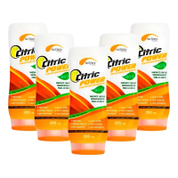 KIT 5 SABONETE DESENGRAXANTE CITRIC POWER ECO C/ ESFOLIANTE 200ML