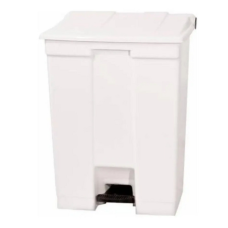 COLETOR COM PEDAL DE 30 LTS BRANCO