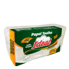 PAPEL TOALHA INTERFOLHA CELULOSE 2000 20x21 IDEAL