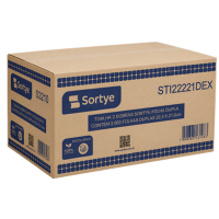 PAPEL TOALHA INTERFOLHA FOLHA DUPLA C/2000fls 22,5X21 EXCELLENCE STI2221DEX