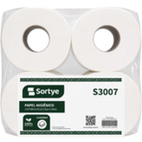 PAPEL HIGIÊNICO FOLHA DUPLA 8X300M C/9CM S3007 CLASSIQUE