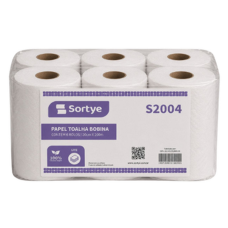 PAPEL TOALHA BOBINA 6X200MT 20G S2004 LITE