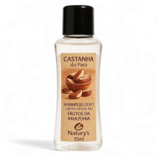 SHAMPOO 2 EM 1  FRUTOS DA AMAZONIA CASTANHA DO PARA FRASCO IBIZA 35ML 200UN NATURYS - 1831